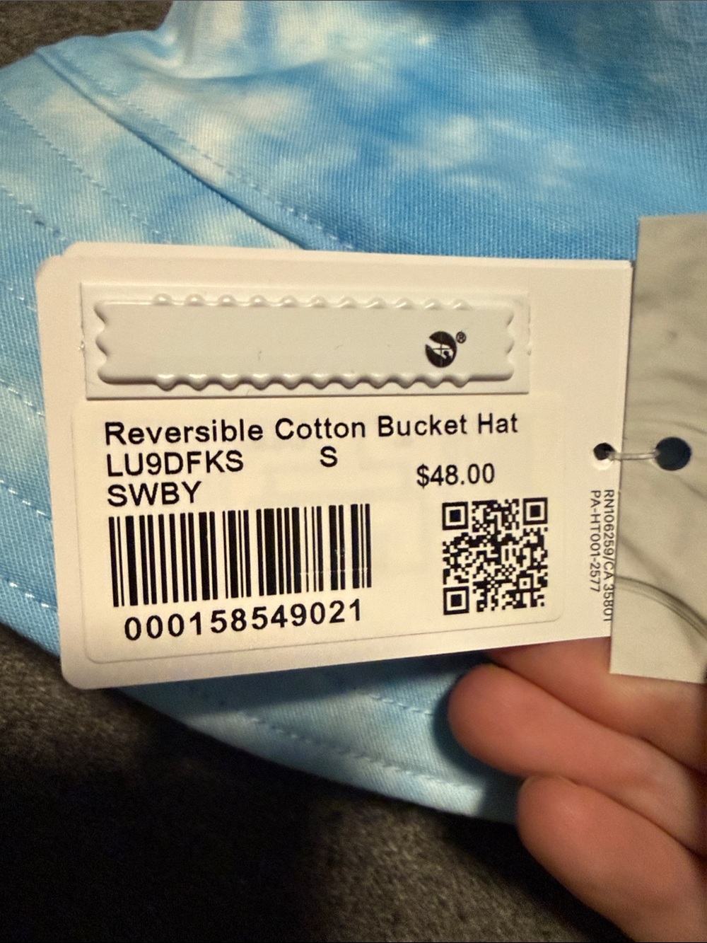 Lululemon reversible cotton bucket hat, NWT, S - Picture 7 of 9